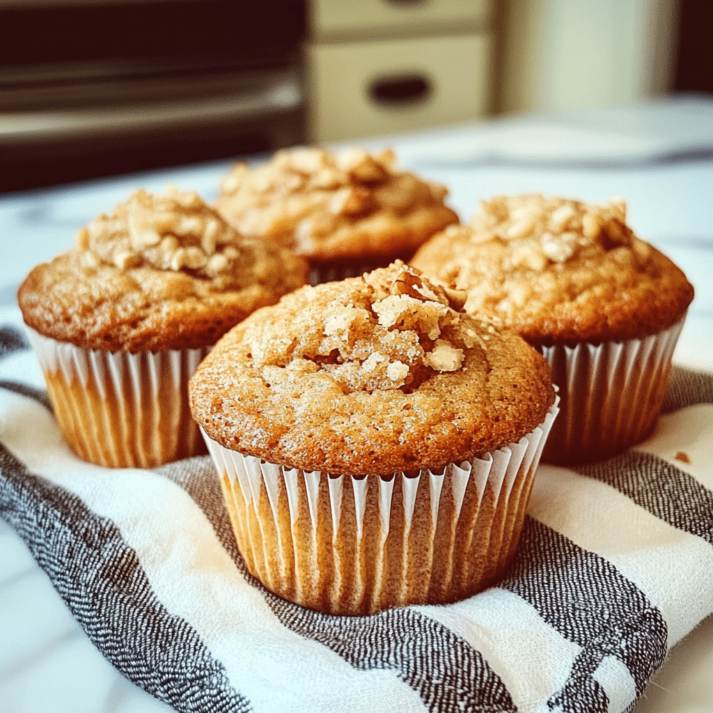 Applesauce Muffins