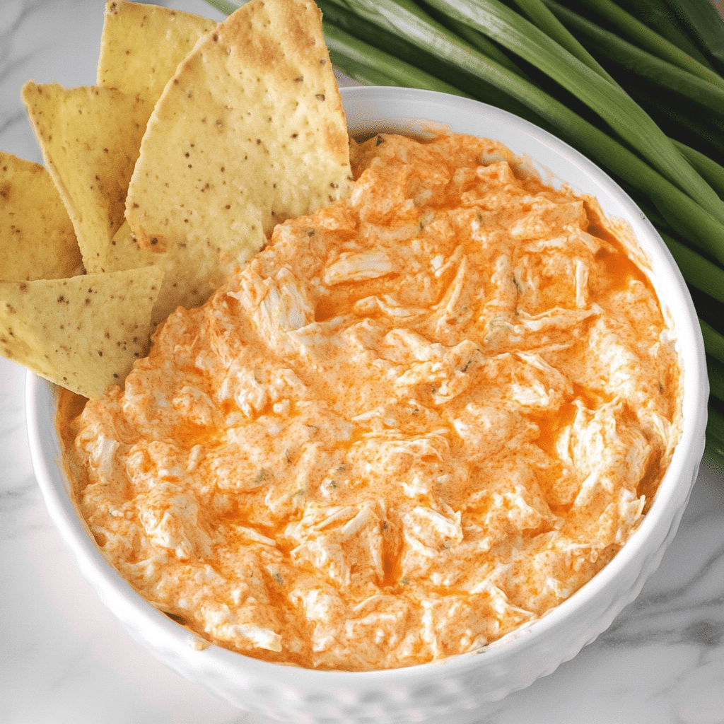 Greek Yogurt Buffalo Chicken Dip