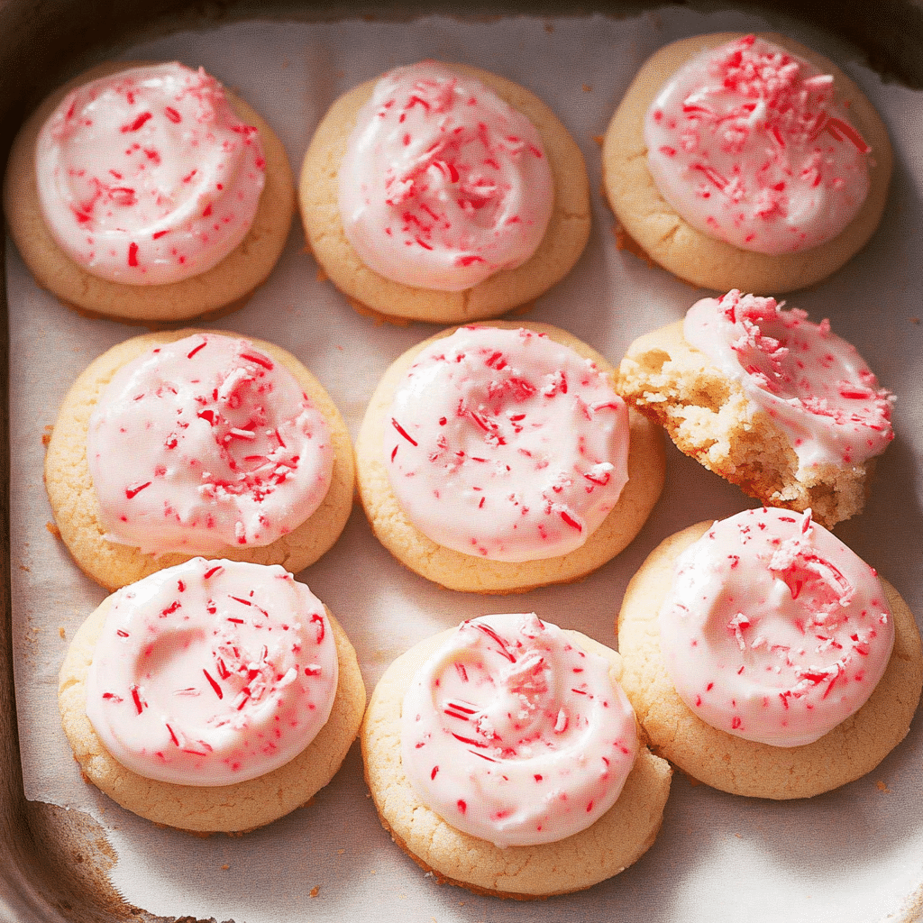 Peppermint Meltaway Cookies