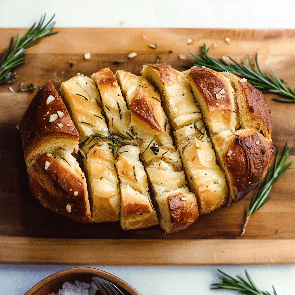 Rosemary Garlic Pull-Apart Bread