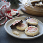 Chocolate Peppermint Bark Sugar Cookies