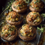 Stuffed Mushrooms with Italian Sausage