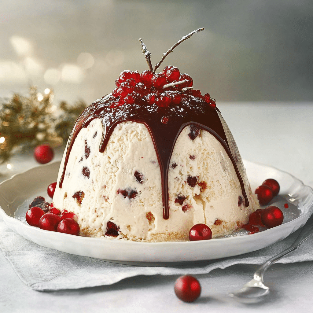 Christmas Ice Cream Cake