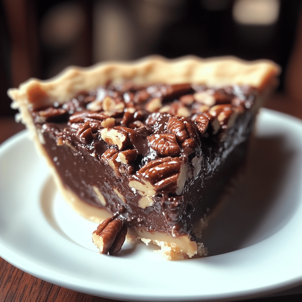 Texas Chocolate Pecan Pie