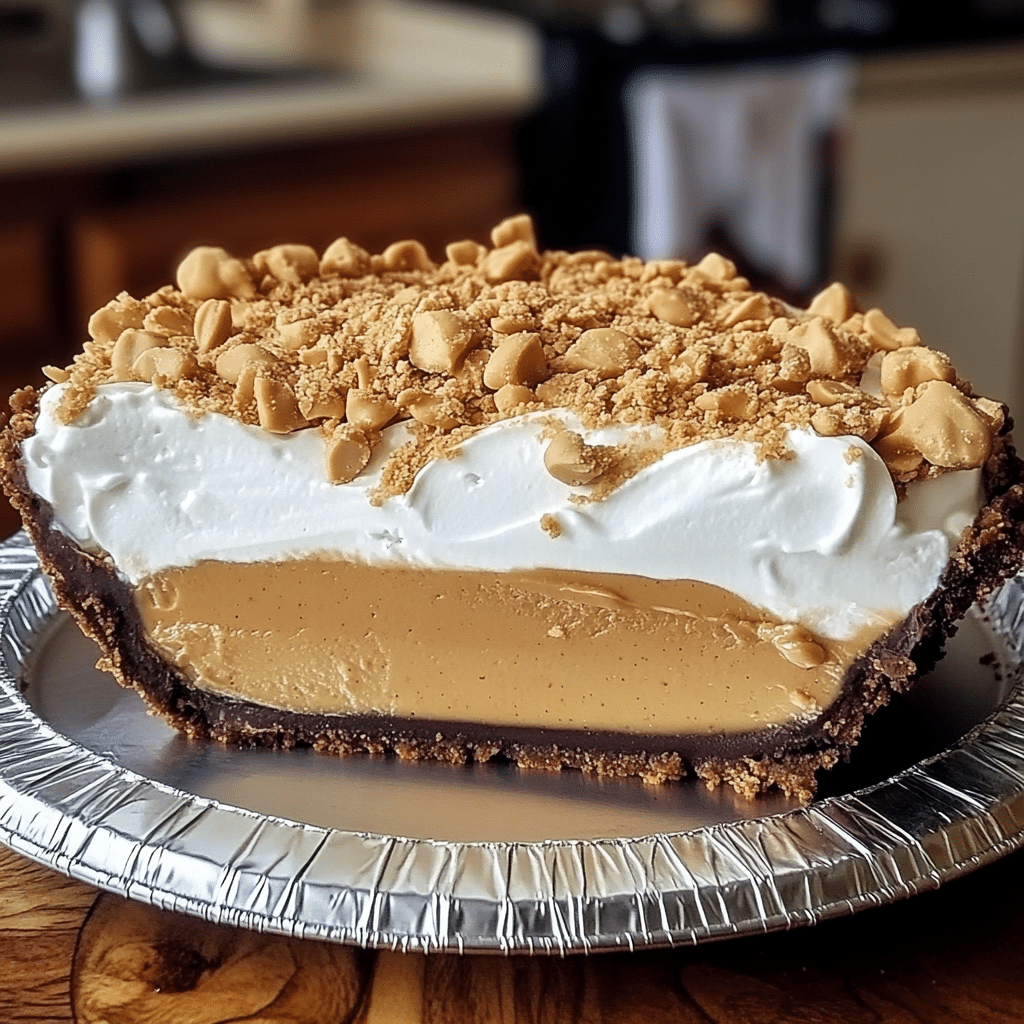 Amish Peanut Butter Cream Pie