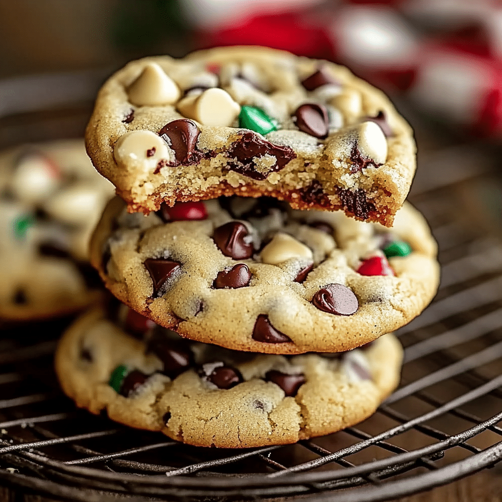 Winter Wonderland Chocolate Chip Cookies