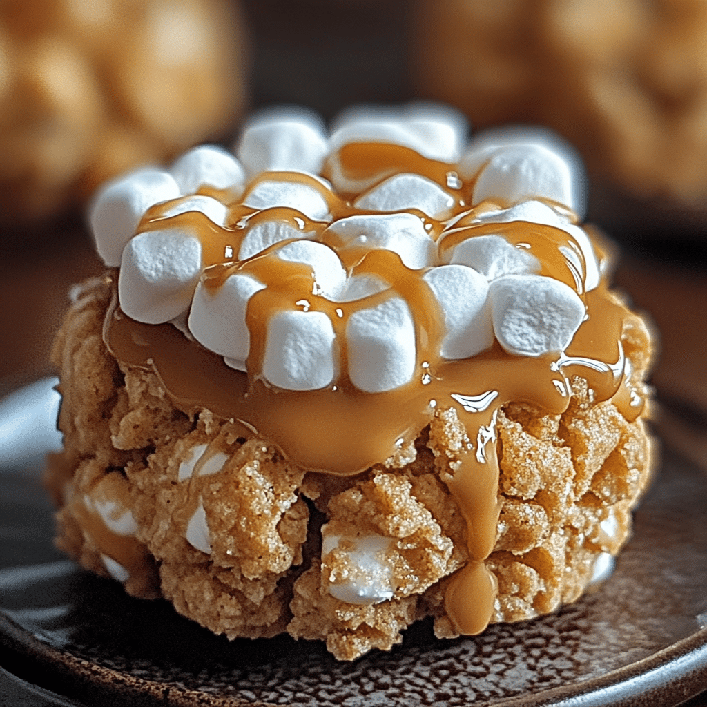 No-Bake Marshmallow Peanut Butter Cookies