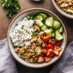 Greek Chicken Bowls