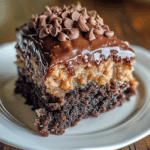 Irresistible German Chocolate Poke Cake