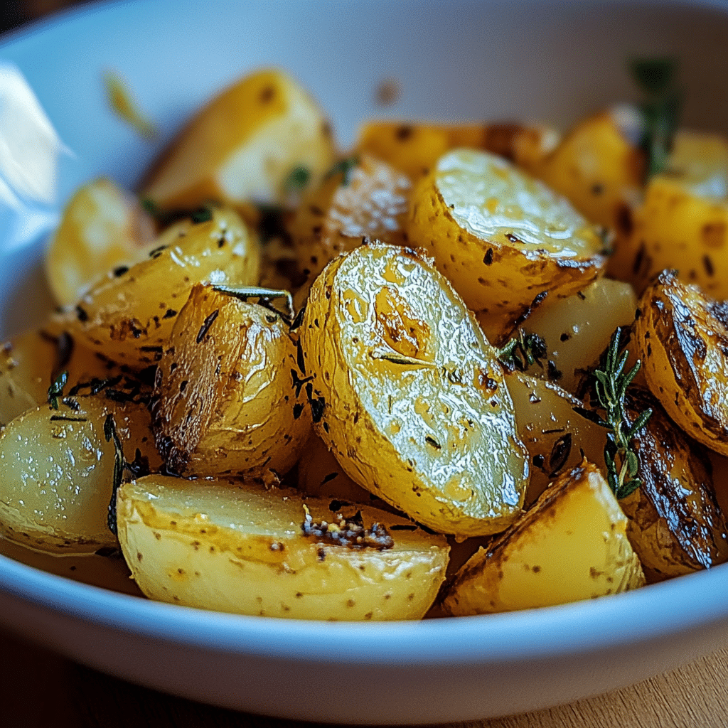 Lemon Greek Potatoes