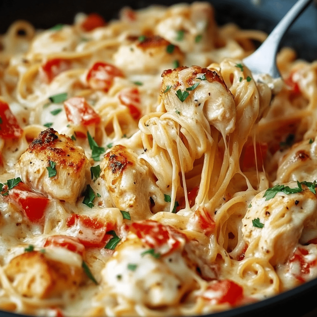 One-Pot Chicken Parmesan Pasta
