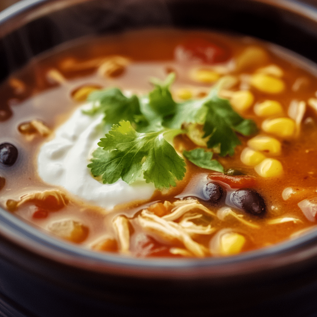 7 Can Chicken Taco Soup