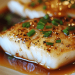 Ginger Soy-Glazed Cod