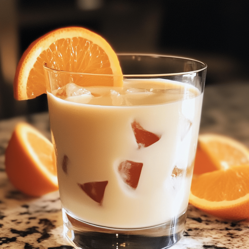 Orange Creamsicle White Russian