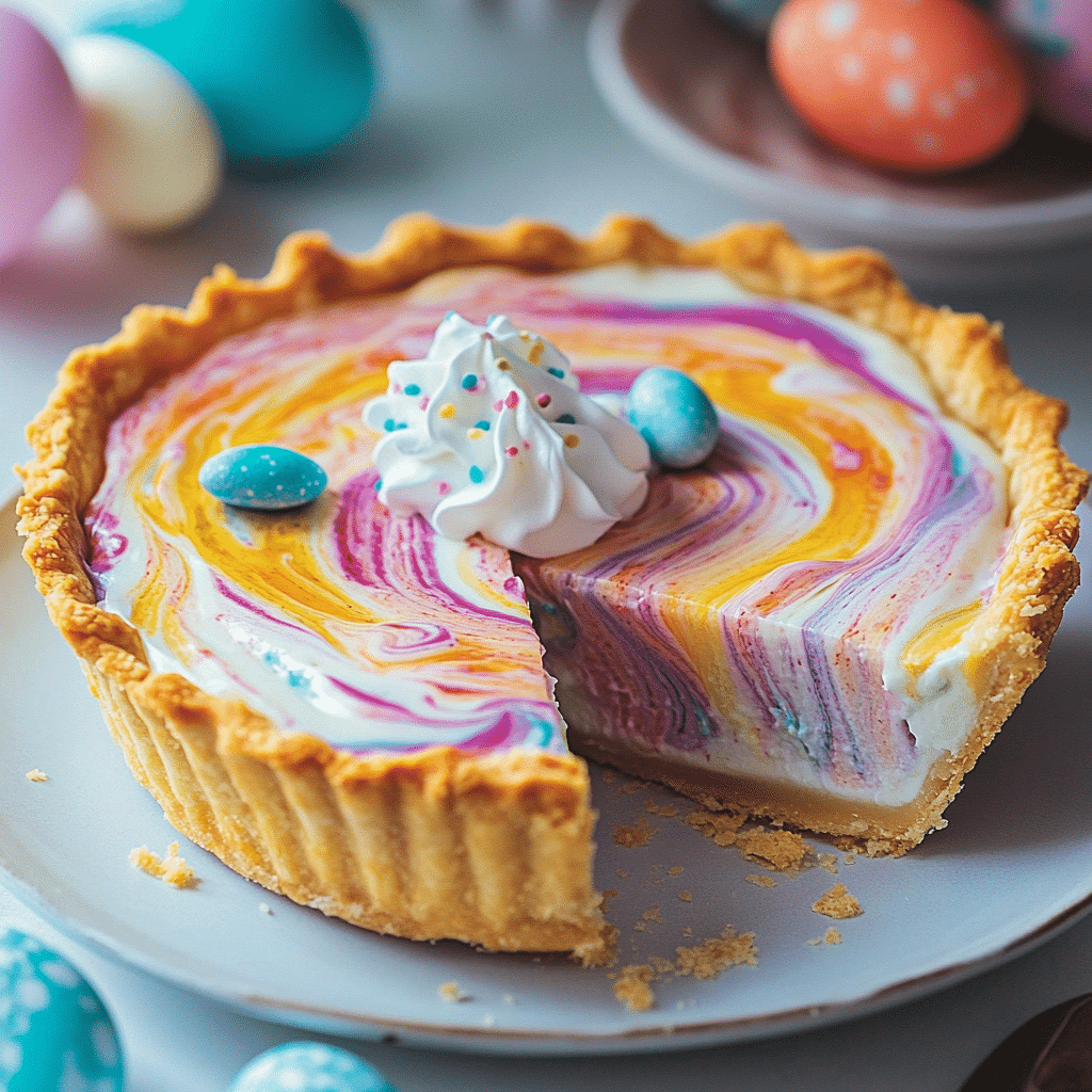 Easter Swirl Pie