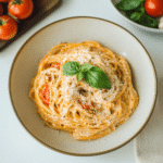 Roasted Tomato and Garlic Ricotta Pasta