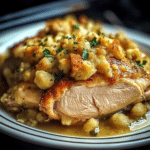 Slow Cooker Chicken with Stuffing