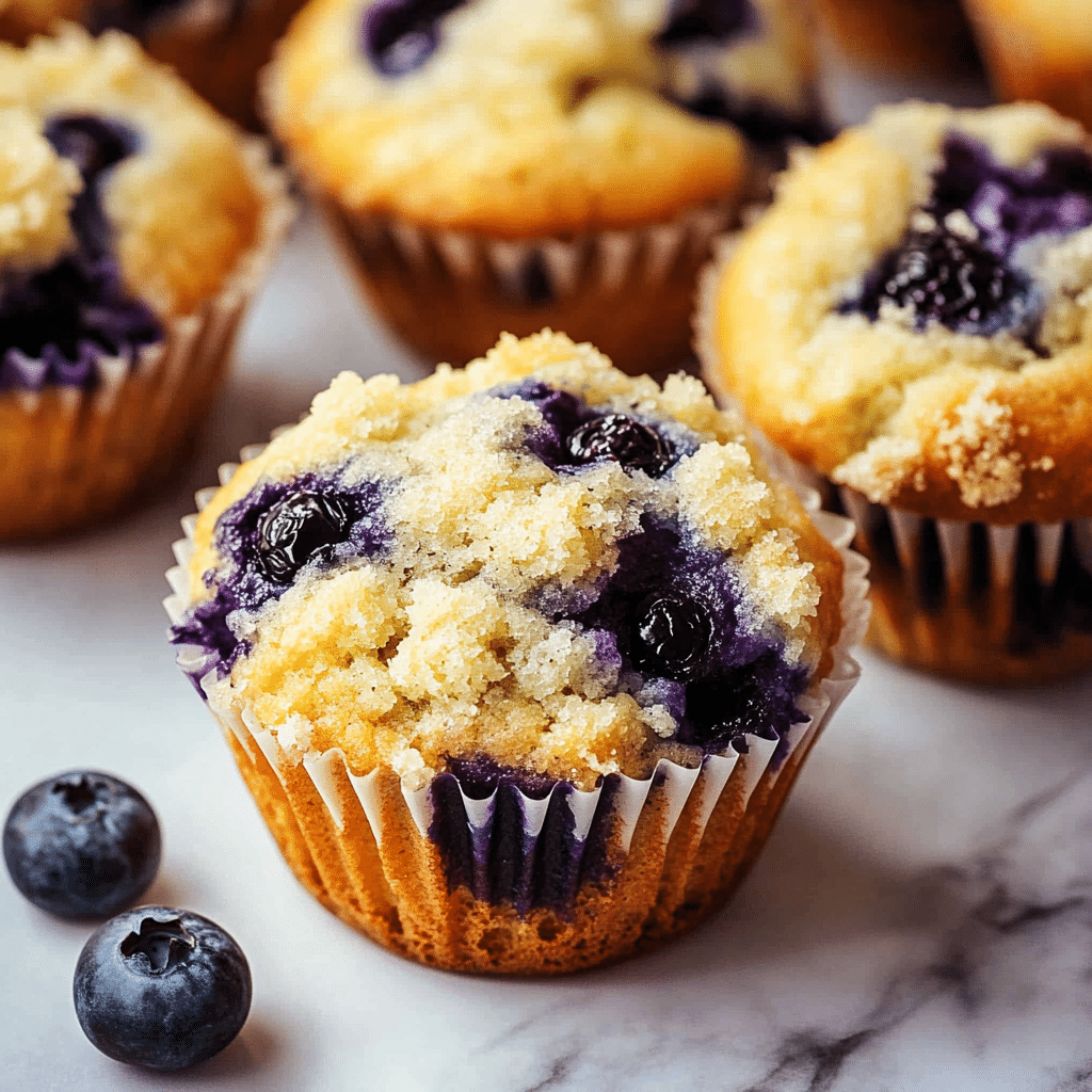 Ultimate Moist & Flavorful Blueberry Muffins