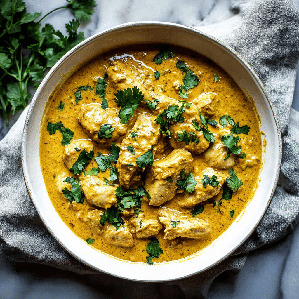 The Best Slow Cooker Chicken Korma