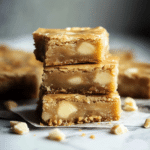 The BEST White Chocolate Blondies