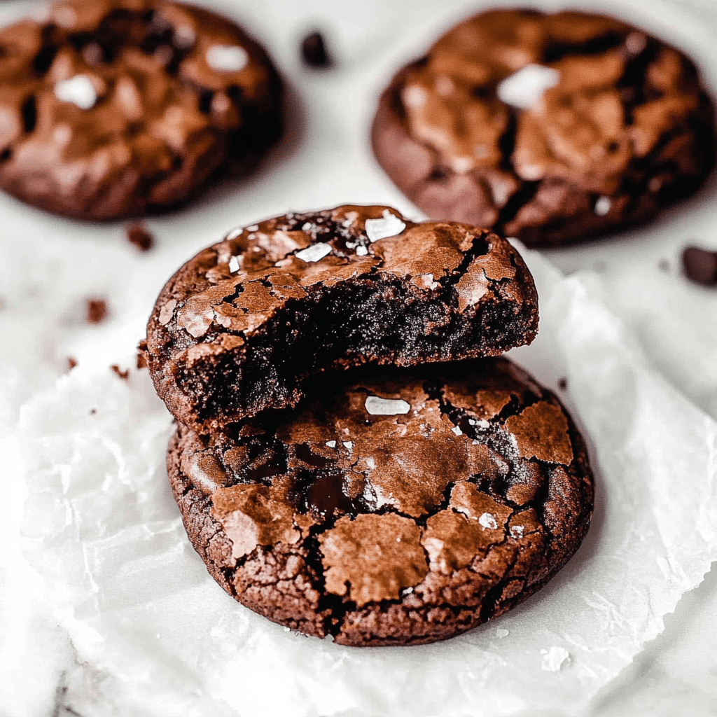 The BEST Fudgy Chewy Brookies