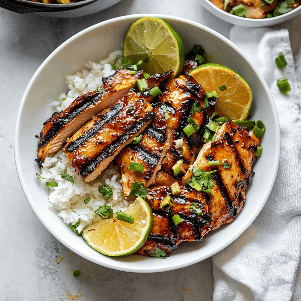 Easy Marinated Asian Grilled Chicken