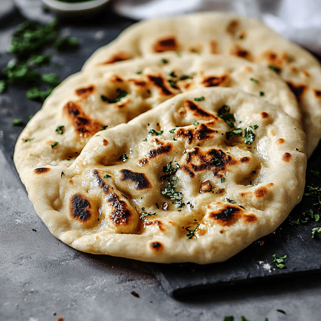 The Best Easy Garlic Naan Bread