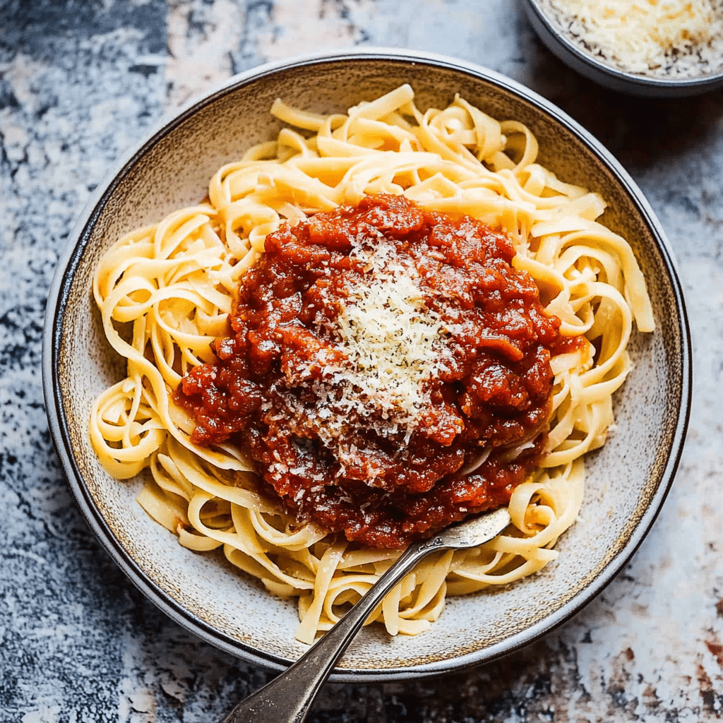 Easy and Rich Tomato Pasta Sauce