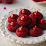 Easy Hershey’s Red Velvet Blossoms Cookies