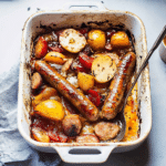 Quick and Easy Sausage Traybake