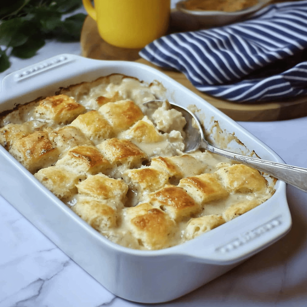 Biscuits and Gravy Casserole