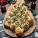 Cheesy Christmas Tree Bread