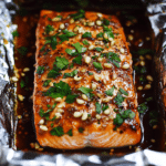 Garlic Sriracha Salmon