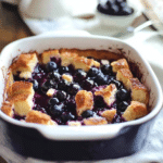 Blueberry & Cream Cheese French Toast Casserole