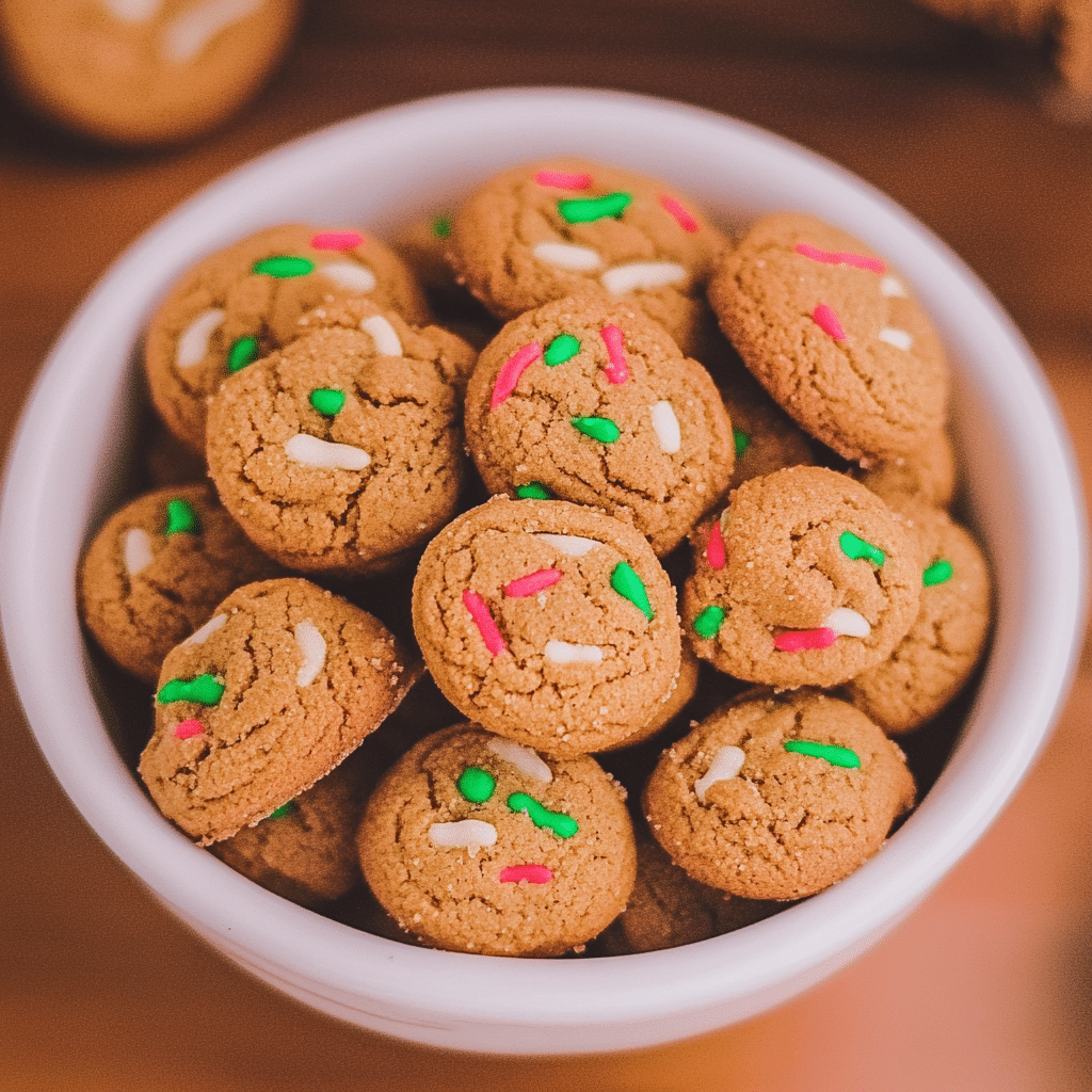 Gingerbread Cookie Bites