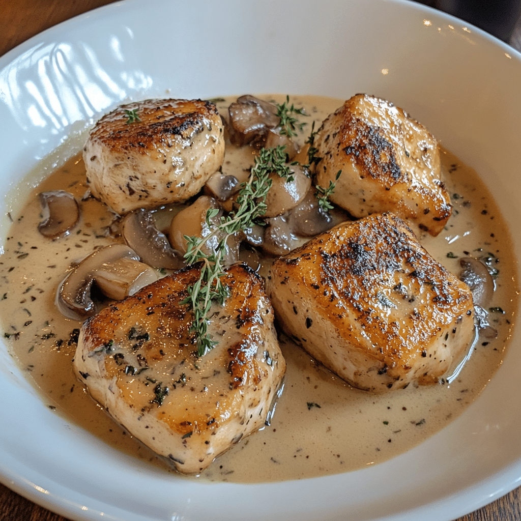 Easy and Flavorful Mushroom Chicken Recipe