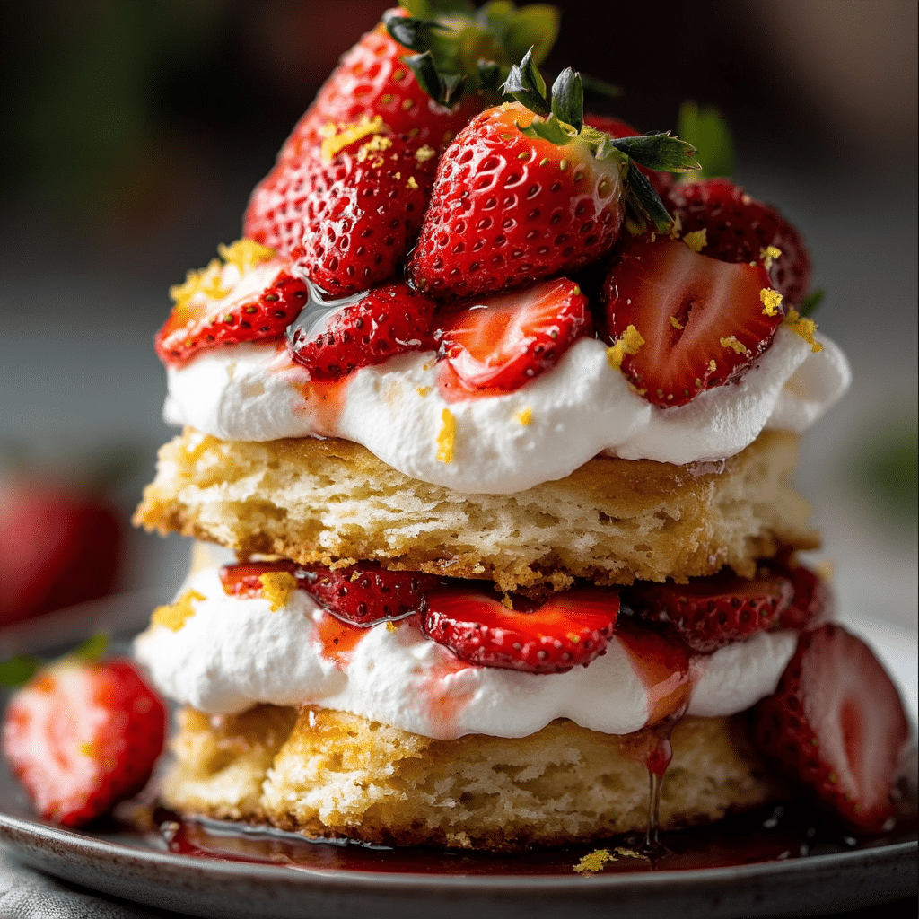 Homemade Strawberry Shortcake Recipe