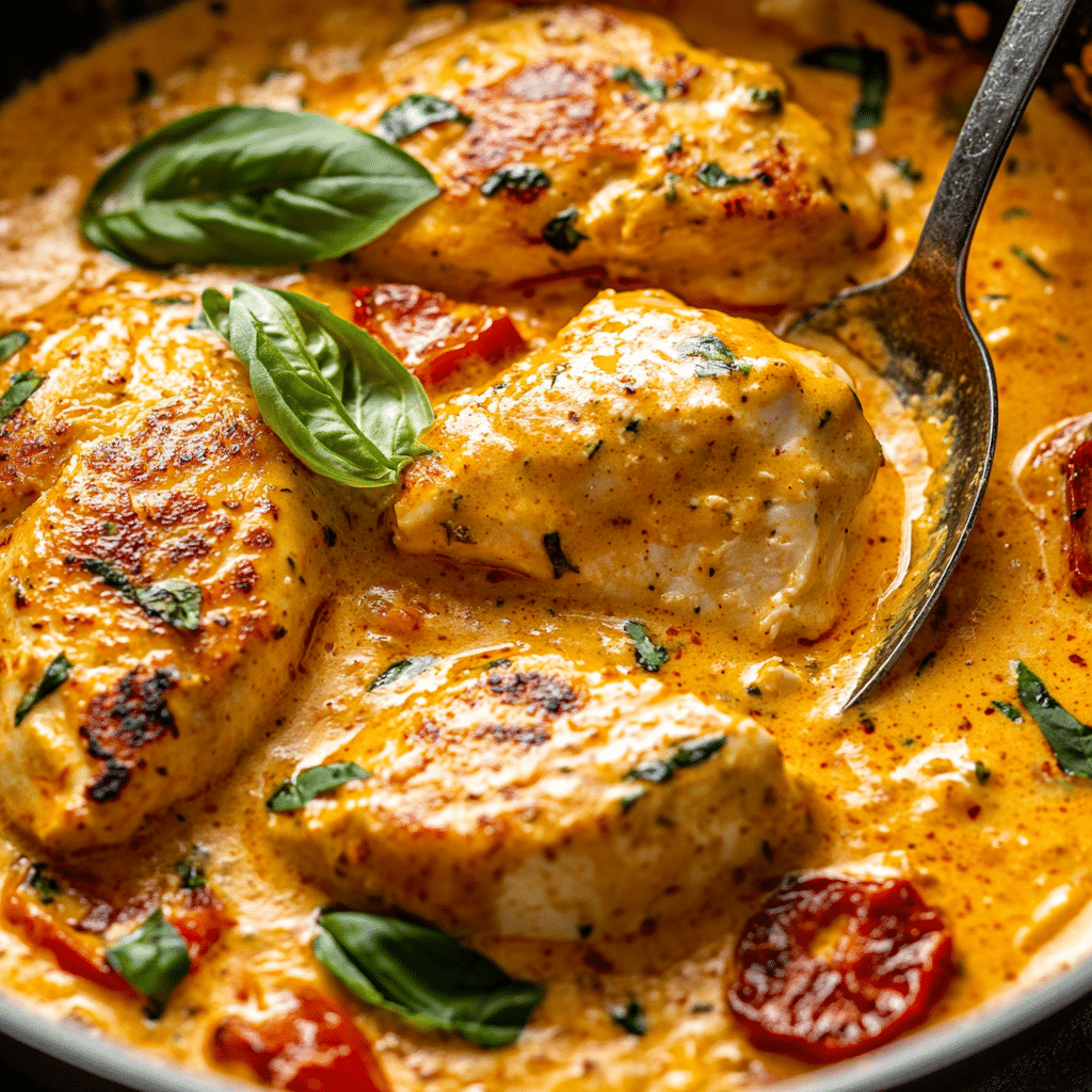 Creamy Pesto Chicken