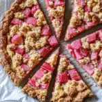 Rhubarb Crumble Tart