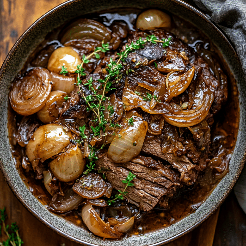 French Onion Pot Roast