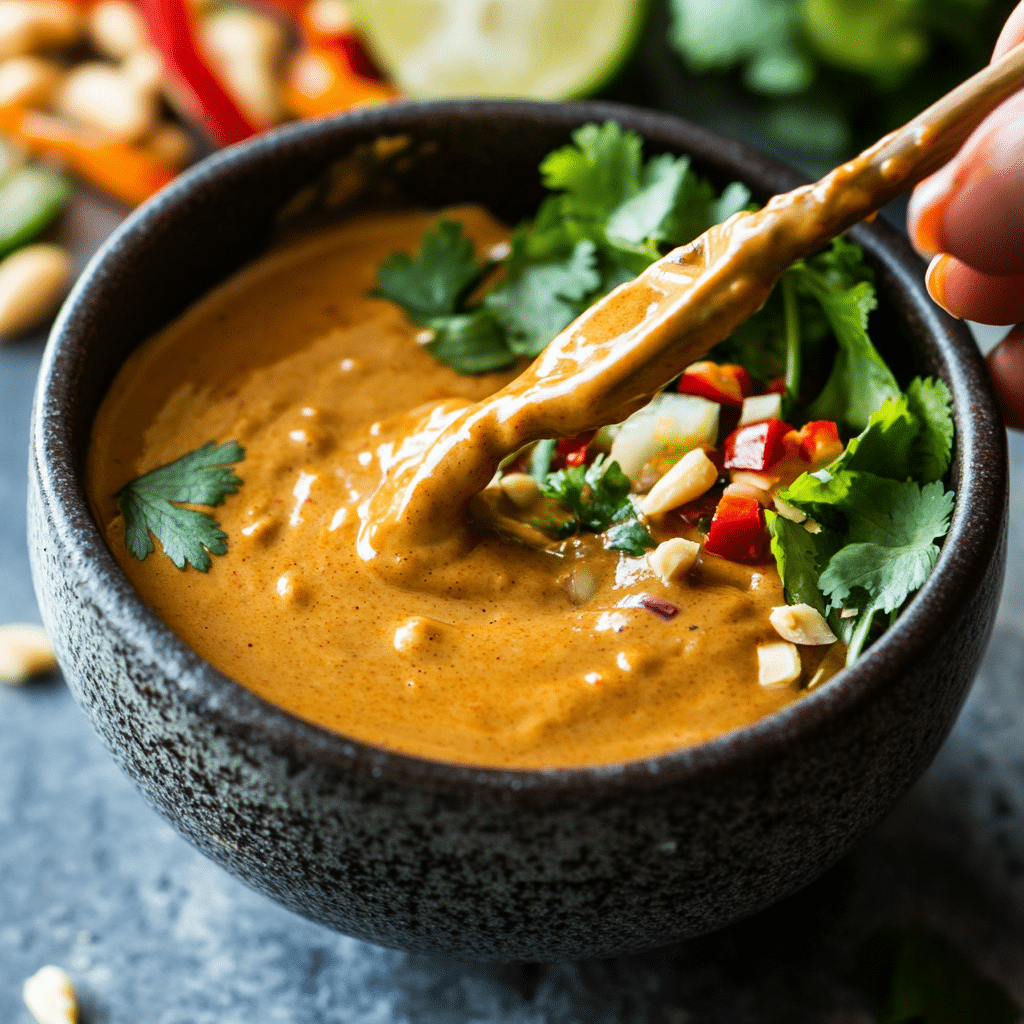 Five-Minute Peanut Satay Sauce Recipe