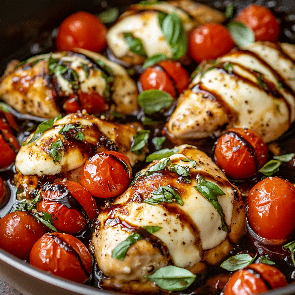 One Pan Balsamic Chicken