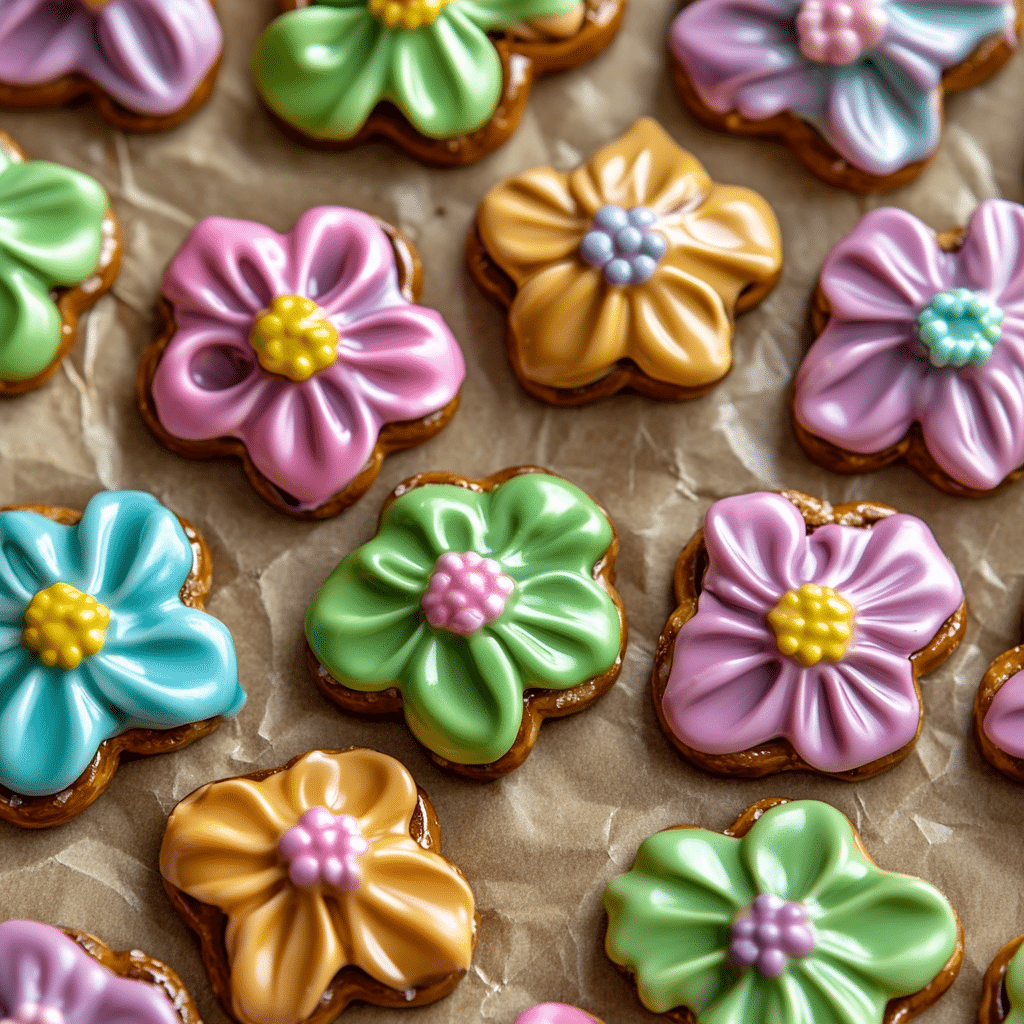 Flower Pretzel Bites