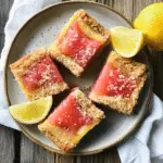 Lemon Rhubarb Bars