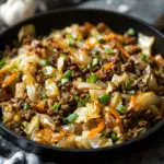 Beef and Cabbage Stir Fry