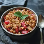 Rhubarb Crisp Recipe