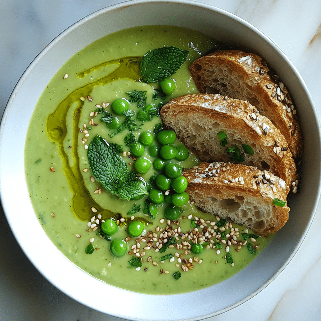 Fresh Pea Soup