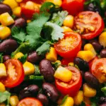Fresh Black Bean and Corn Salad