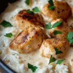 Creamy Smothered Chicken and Rice