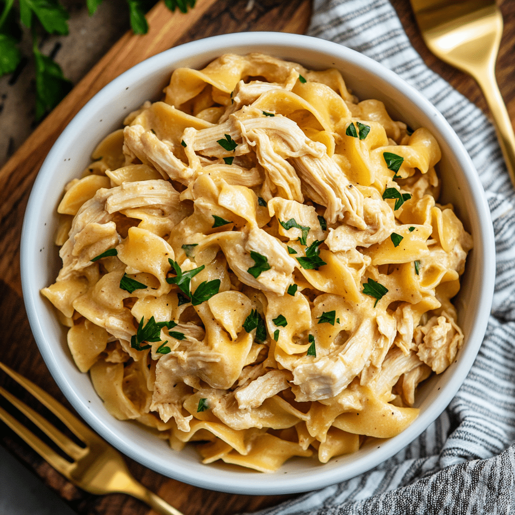 Easy Chicken and Noodles Recipe